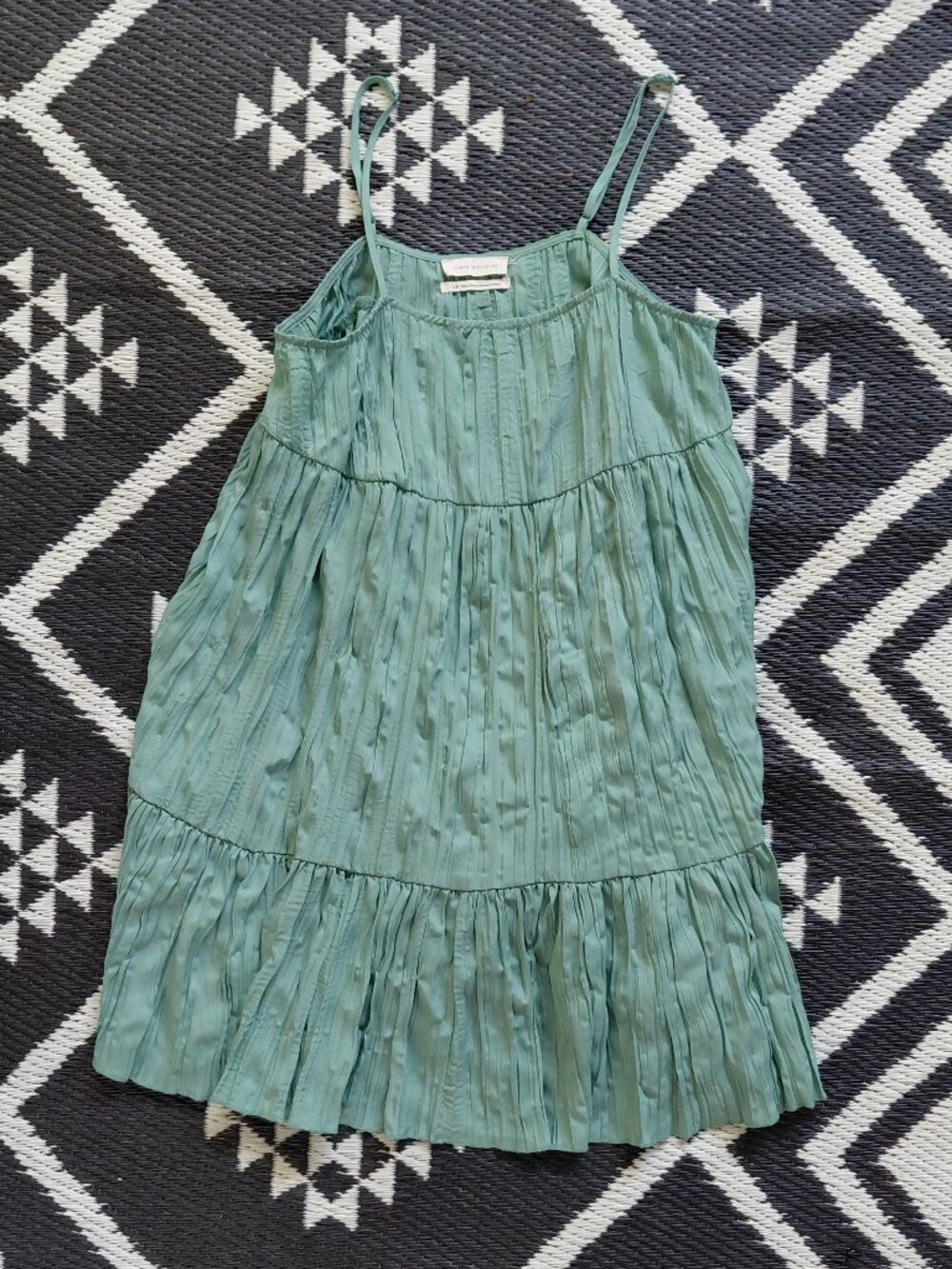 Urban Outfitters Lucia Mint Green Spaghetti Strap Mini Dress, size S